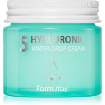FarmStay Hyaluronic Water Drop Cream крем для обличчя з гіалуроновою кислотою 80 мл - зображення 1