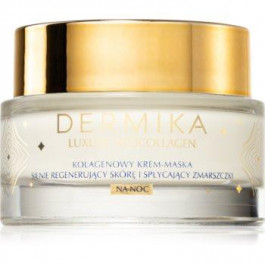   Dermika Luxury Neocollagen відновлююча нічна кремова маска з колагеном 50 мл