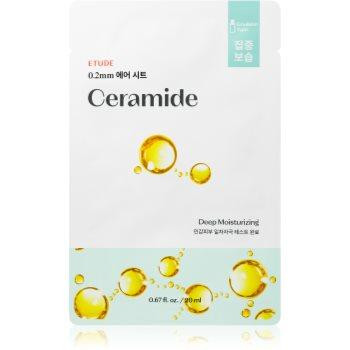 ETUDE 0.2 Therapy Air Mask Ceramide зволожувальнакосметична марлева маска відновлюючий бар’єр шкіри 20 мл - зображення 1