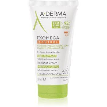 A-Derma Exomega Control зволожуючий крем для дуже сухої та чутливої, атопічної шкіри 50 мл - зображення 1