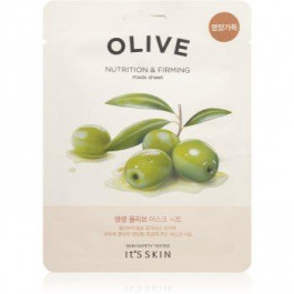 It's Skin The Fresh Mask Olive поживна косметична марлева маска з екстрактом оливи 22 гр