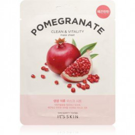 It's Skin The Fresh Mask Pomegranate тканинна маска для освітлення та живлення шкіри 20 гр