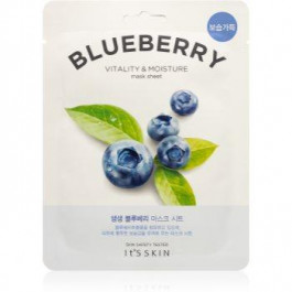 It's Skin The Fresh Mask Blueberry зволожувальнакосметична марлева маска з відновлювальним ефектом 21 гр