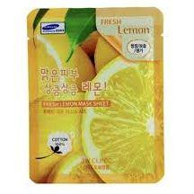 3W CLINIC Маска для лица  тканевая Fresh Lemon 23 г