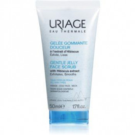 Uriage Hygiene Gentle Jelly Face Scrub делікатний пілінг для шкіри 50 мл
