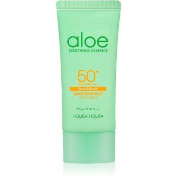 Holika Holika Aloe Soothing Essence водостійкий крем для засмаги SPF 50+ 70 мл - зображення 1