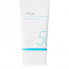 Missha All Around Safe Block Aqua Sun сонцезахисний гель-крем для обличчя SPF 50+ 50 мл