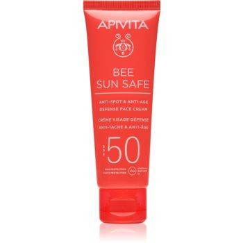 Apivita Bee Sun Safe захисний крем проти старіння шкіри SPF 50 50 мл - зображення 1