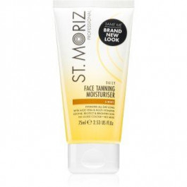 St. Moriz Daily Tanning Face Moisturiser зволожуючий крем-автозасмага для обличчя тип Light 75 мл
