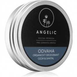 Angelic Organic deodorant "Courage" Cedar & Santal кремовий антиперспірант у якості BIO 50 мл