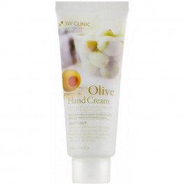 3W CLINIC Крем для рук  зволожуючий з екстрактом Оливи Olive Hand Cream, 100 мл
