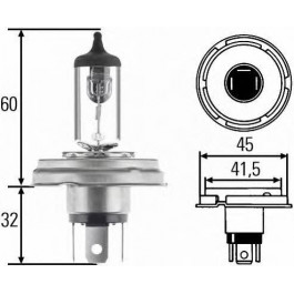   Hella H4 24V 75/70W 8GJ003133242