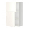 IKEA METOD494.594.31 навісна шафа з полицями/2 двер, білий/Veddinge білий - зображення 1