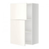 IKEA METOD494.594.31 навісна шафа з полицями/2 двер, білий/Veddinge білий - зображення 3