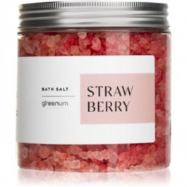 Greenum Strawberry сіль для ванни  600 гр