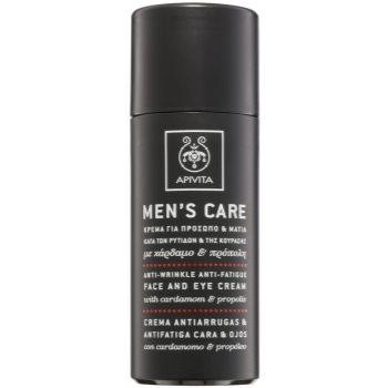 Apivita Men's Care Cardamom & Propolis крем проти зморшок для обличчя та очей 50 мл - зображення 1