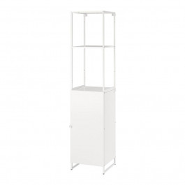 IKEA JOSTEIN(694.372.35) полиця з дверцятами, в/з/білий