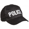 Mil-Tec Бейсболка  Baseball Cap POLICE - Black Черный - зображення 1