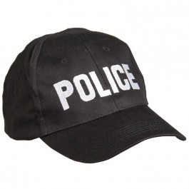   Mil-Tec Бейсболка  Baseball Cap POLICE - Black Черный