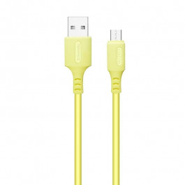 ColorWay USB - Micro USB 1m Yellow (CW-CBUM043-Y)