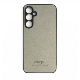 Huryl Leather Case Samsung Galaxy S23 FE Gray