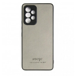 Huryl Leather Case Samsung Galaxy A53 5G Gray