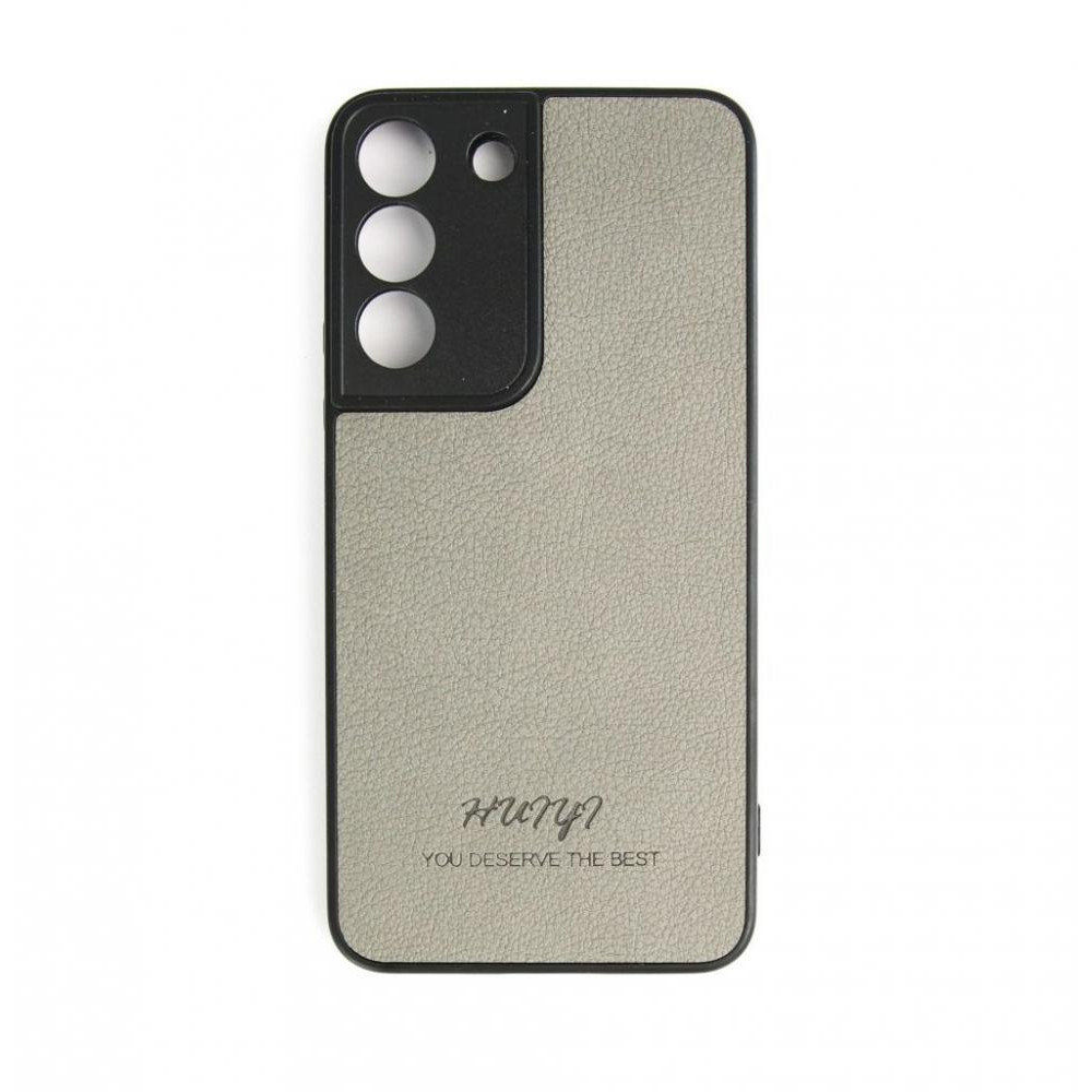 Huryl Leather Case Samsung Galaxy S22 Gray - зображення 1