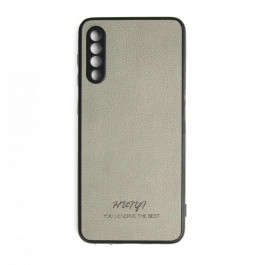 Huryl Leather Case Samsung Galaxy A50 Gray