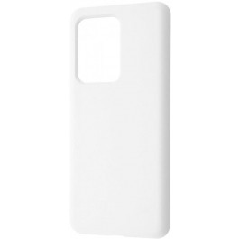 Epik Чохол  Silicone Case для Samsung Galaxy S20 Ultra White