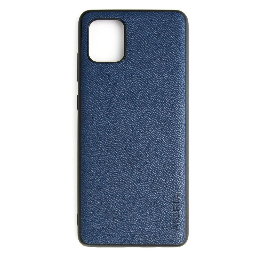 AIORIA Cross Pattern Case для Samsung Galaxy Note 10 Lite Blue - зображення 1