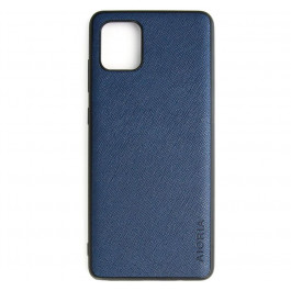 AIORIA Cross Pattern Case для Samsung Galaxy Note 10 Lite Blue