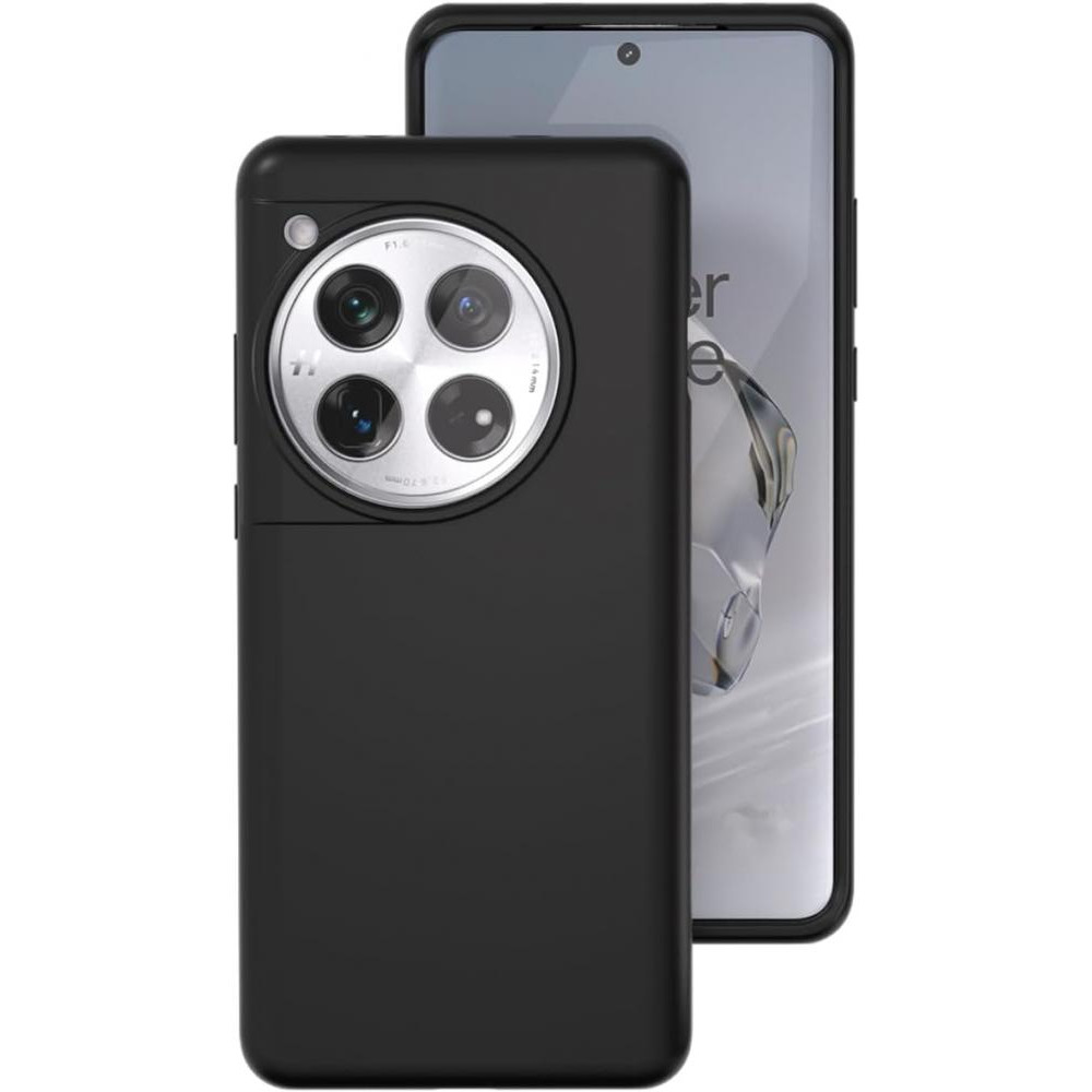 Epik Silicone Case для OnePlus 12 Black - зображення 1
