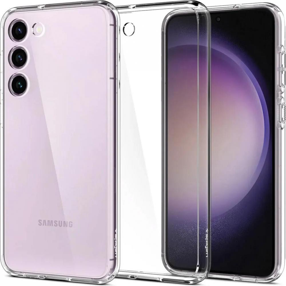 Spigen Samsung Galaxy S23+ Ultra Hybrid, Crystal Clear (ACS05668) - зображення 1