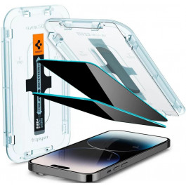 Spigen EZ FIT Glas.tR Privacy iPhone 14 Pro Black (AGL05215)