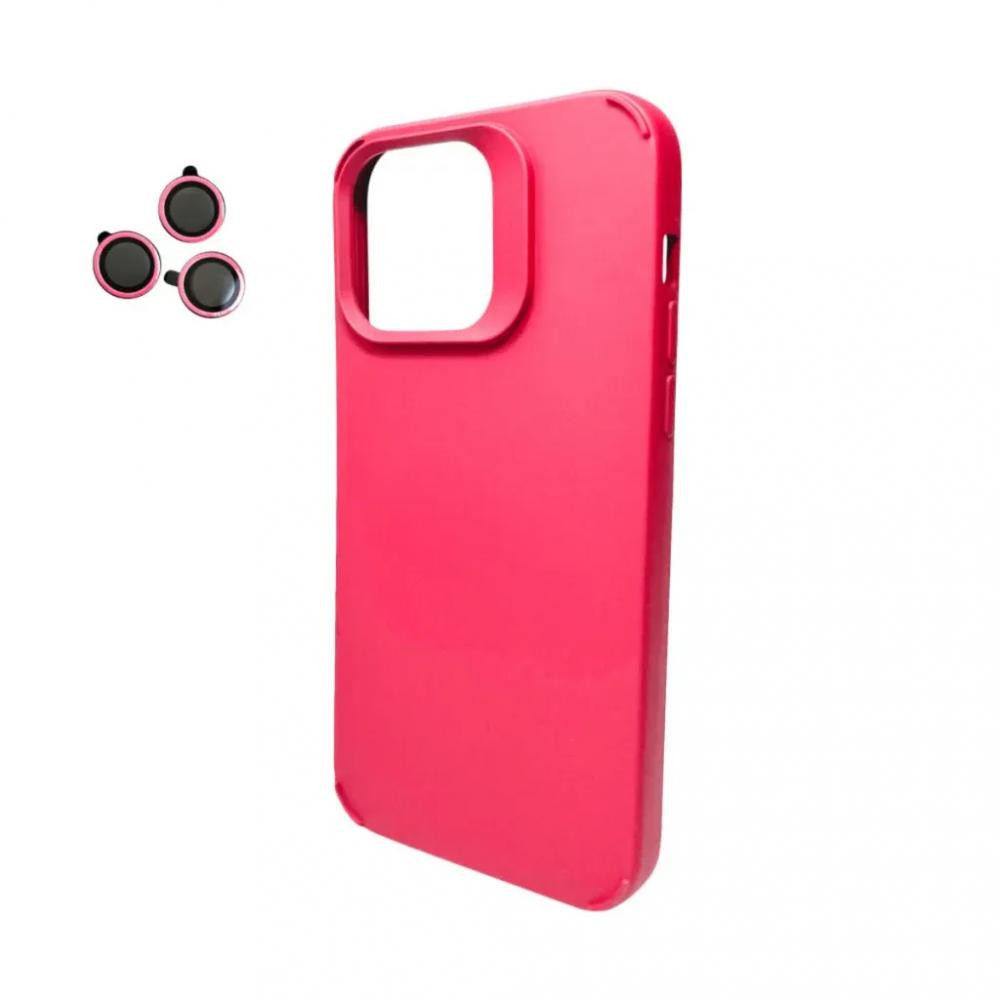 Cosmic Silky Cam Protect for Apple iPhone 15 Pro Watermelon Red (CoSiiP15PWatermelonRed) - зображення 1