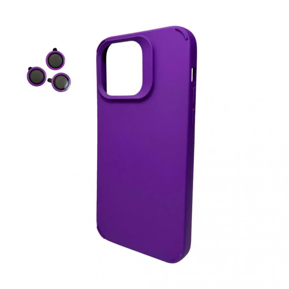 Cosmic Silky Cam Protect for Apple iPhone 15 Pro Deep Purple (CoSiiP15PDeepPurple) - зображення 1