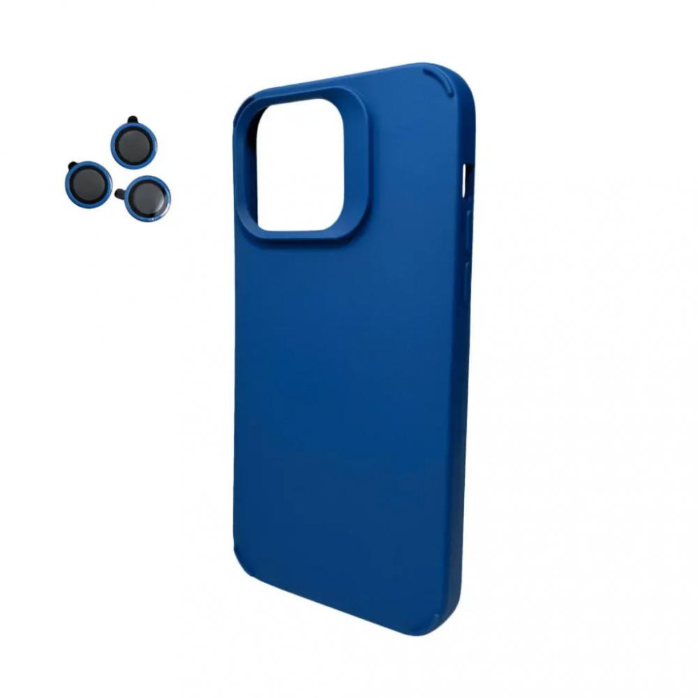 Cosmic Silky Cam Protect for Apple iPhone 15 Blue (CoSiiP15Blue) - зображення 1
