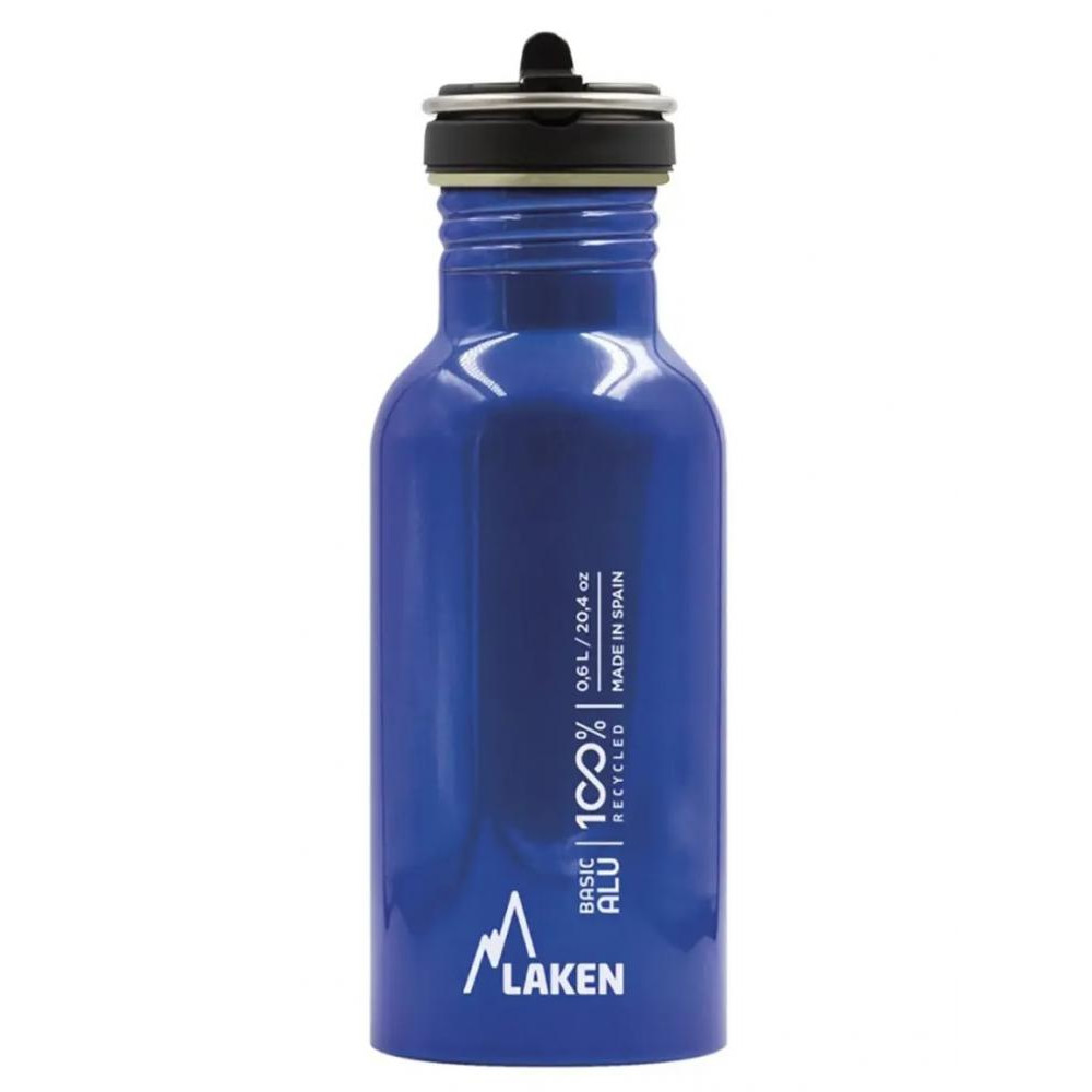 LAKEN Basic Alu Bottle 600мл Blue (BAF60-A) - зображення 1