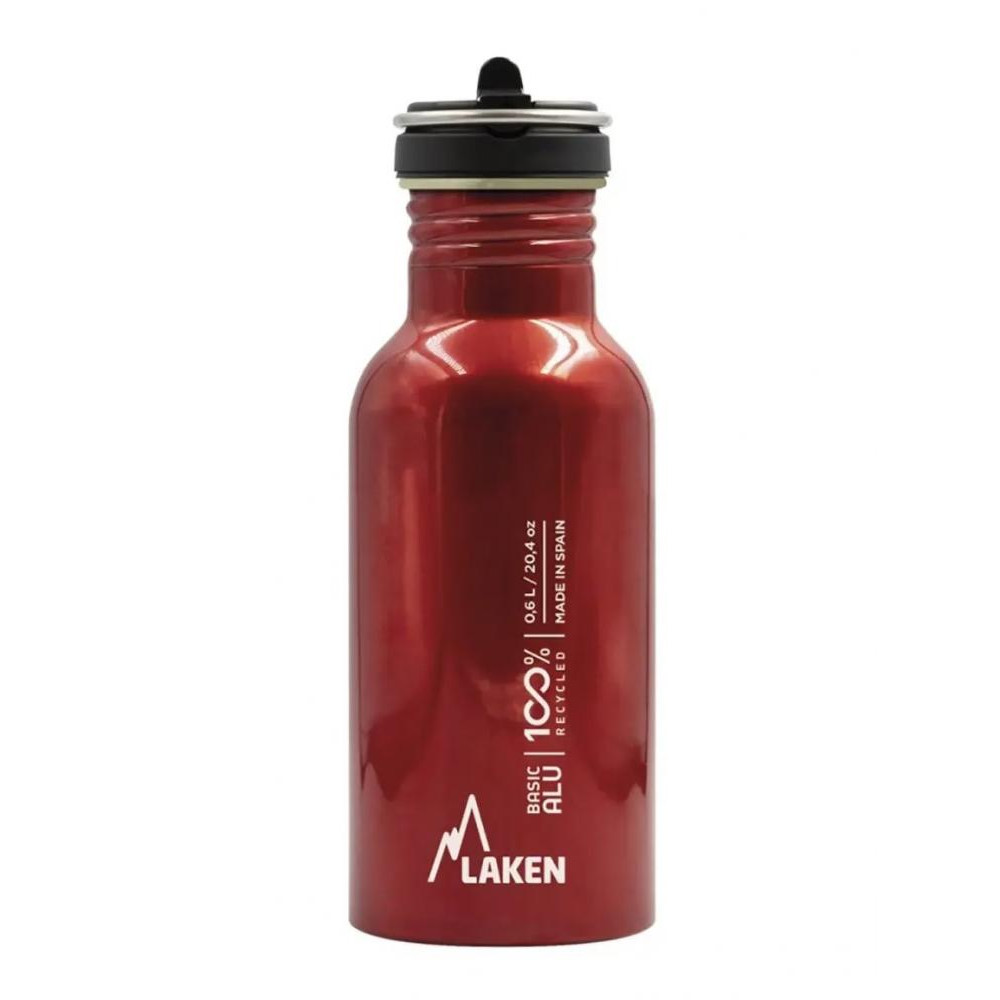 LAKEN Basic Alu Bottle 600мл Red (BAF60-R) - зображення 1