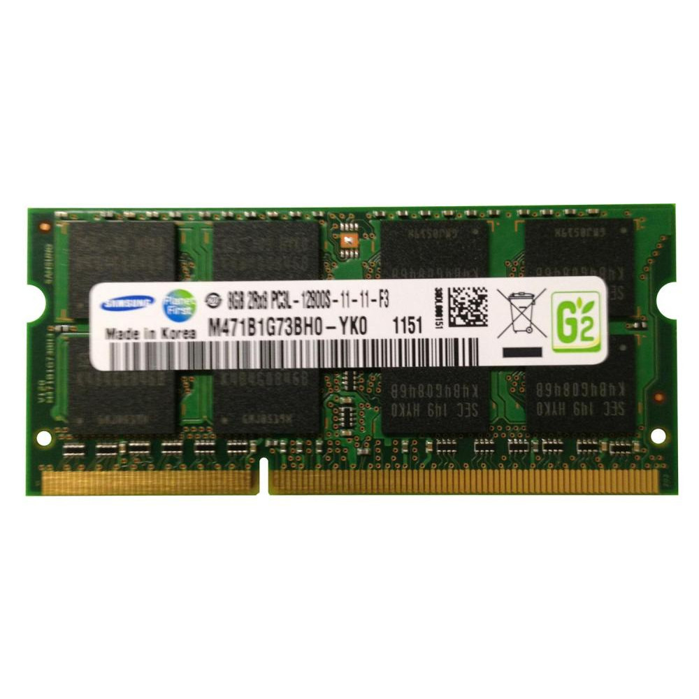 Samsung 8 GB SO-DIMM DDR3 1600 MHz (M471B1G73BH0-YK0) - зображення 1