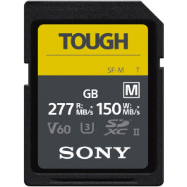   Sony 64 GB SDXC UHS-II U3 V60 TOUGH SFM64T.SYM