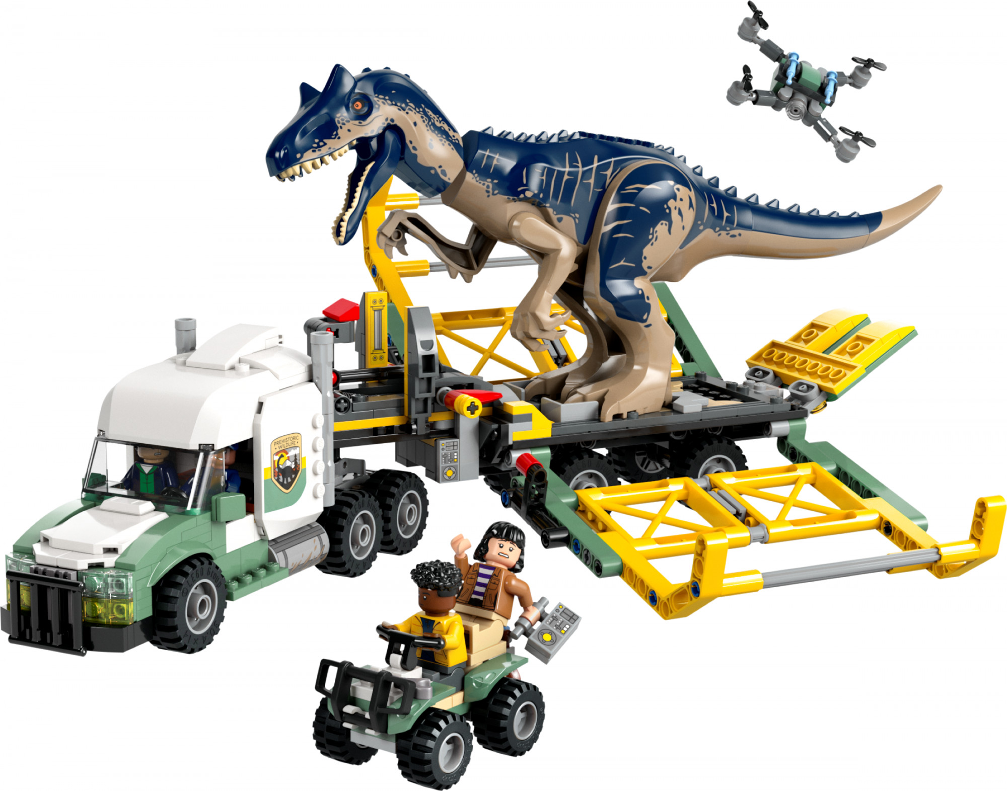 LEGO Місії динозаврів: Транспортна вантажівка з Аллозавром (76966) - зображення 1