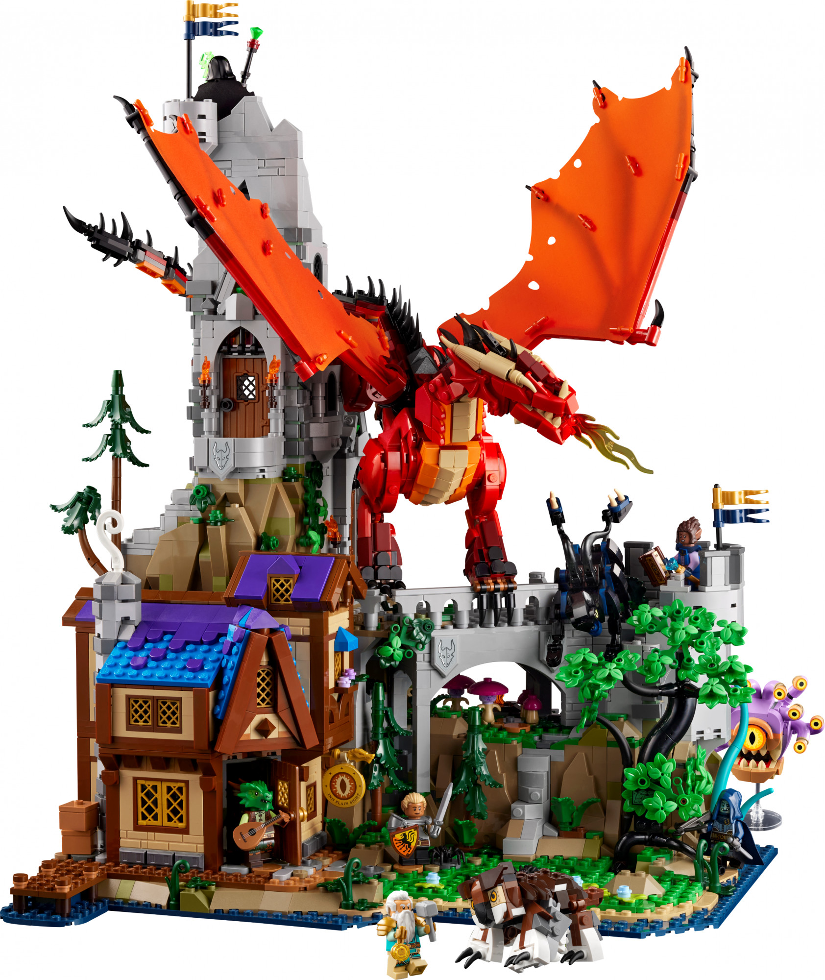 LEGO Підземелля та дракони: Казка Червоного Дракона (21348) - зображення 1