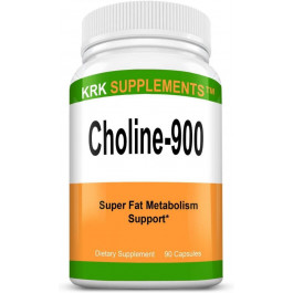 KRK Choline Bitartrate 900 mg 90 caps