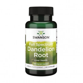 Swanson Full Spectrum Dandelion Root 515 mg 60 Caps