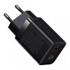 Baseus Super Si Pro Quick Charger USB/Type-C 30W Black (CCSUPP-E01) - зображення 2