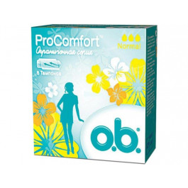   o.b. Женские гигиенические тампоны O.b. ProComfort SilkTouch Normal 8 шт.