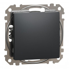 Schneider Electric Кнопочный вимикач 1-кл  Sedna Design SDD114111 Чорний