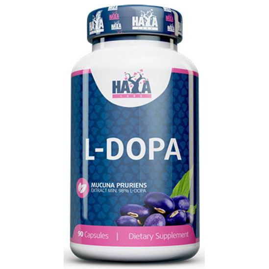 Haya Labs L-DOPA Mucuna Pruriens Extract - 90 капс - зображення 1