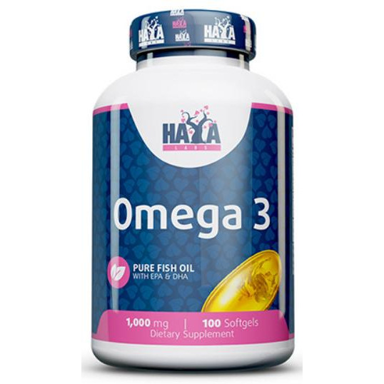 Haya Labs Omega 3 1000mg - 100 софт гель - зображення 1